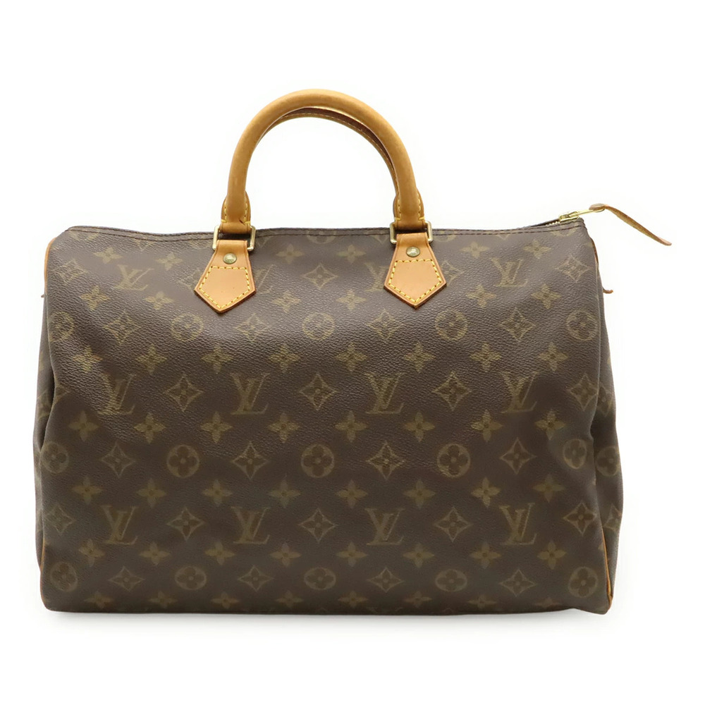 LOUIS VUITTON Monogram Speedy Handbag Boston Bag Travel